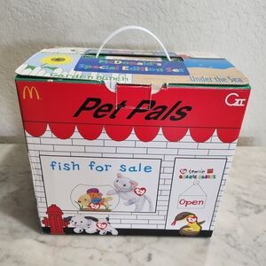 Vintage Mcdonalds Teenie Beanie Babies 2000 At The Zoo Pet Pals